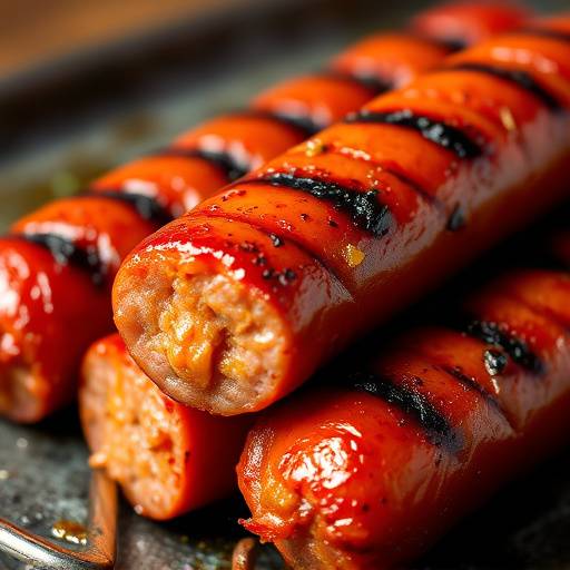 Image of Boerewors, a traditional South African sausage